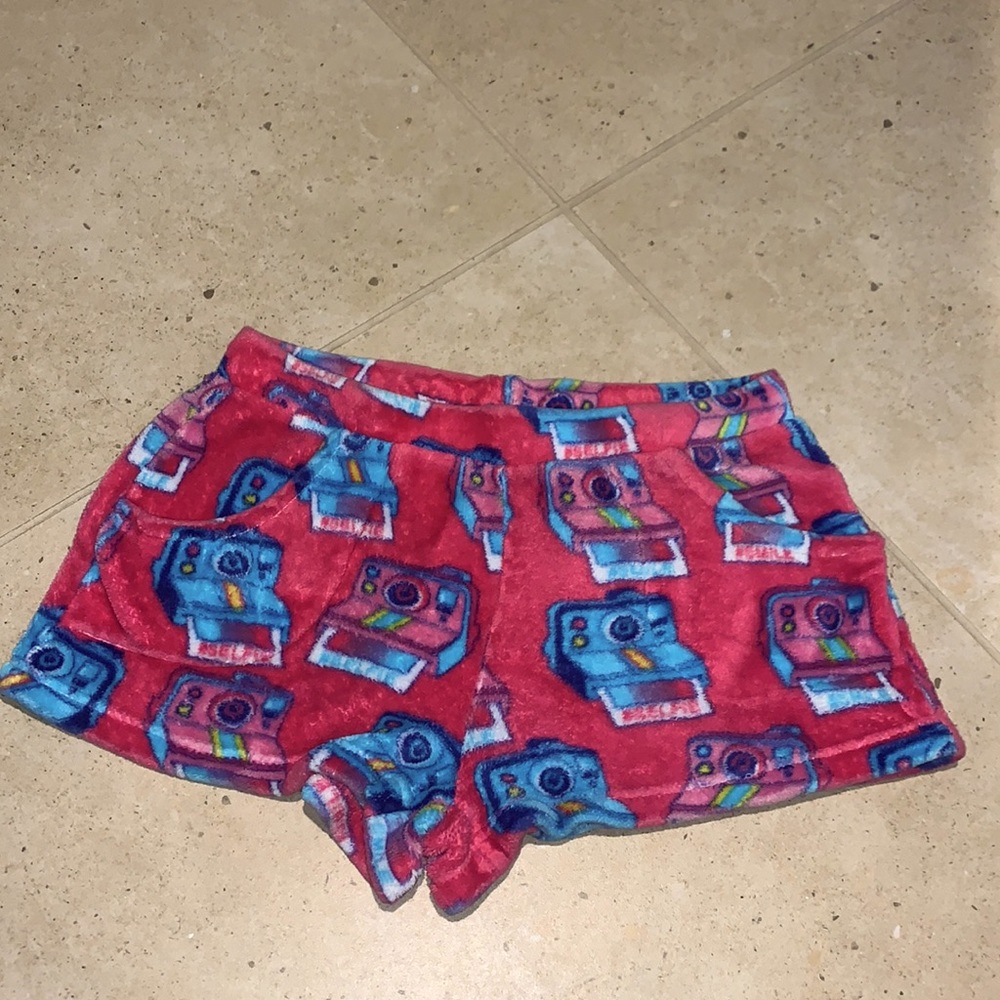 Fun Polaroid icon PJ shorts, like new